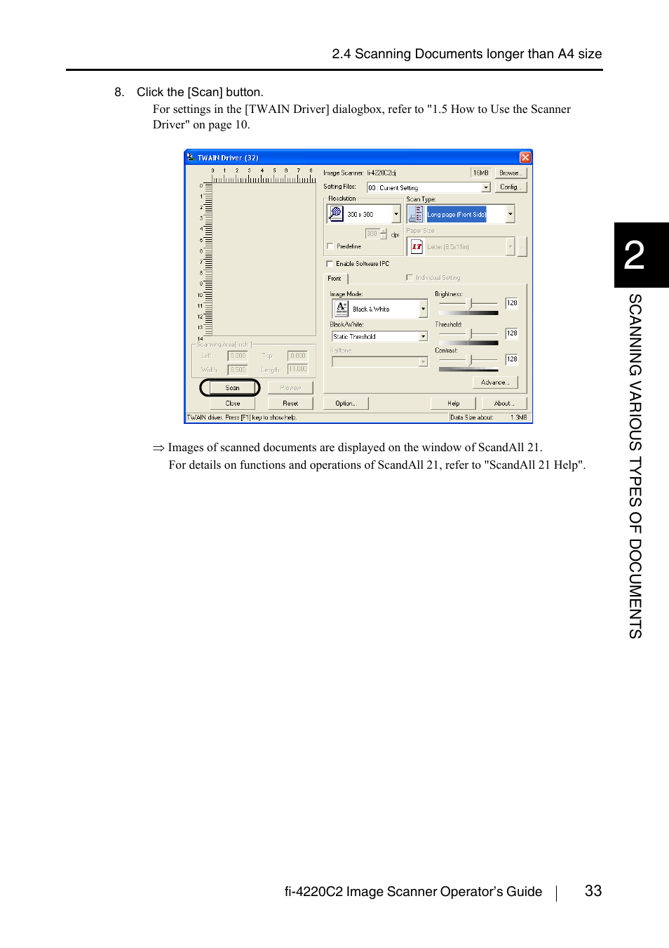 FUJITSU fi-4220C2 User Manual | Page 49 / 141