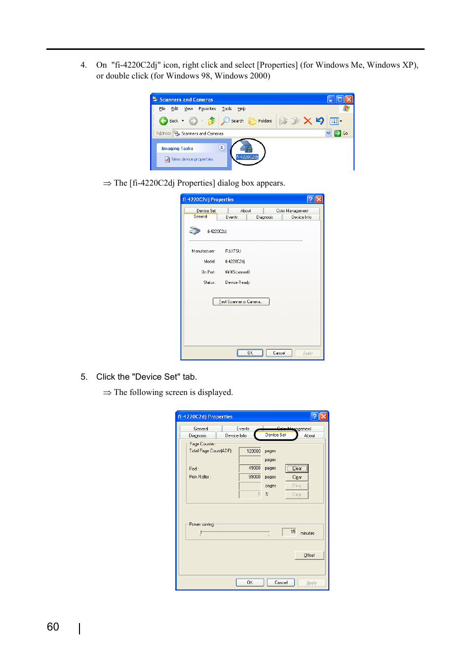 FUJITSU fi-4220C2 User Manual | Page 76 / 141