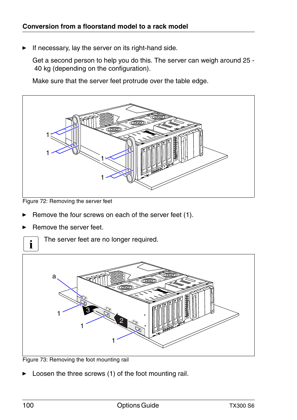 FUJITSU TX300 User Manual | Page 100 / 122