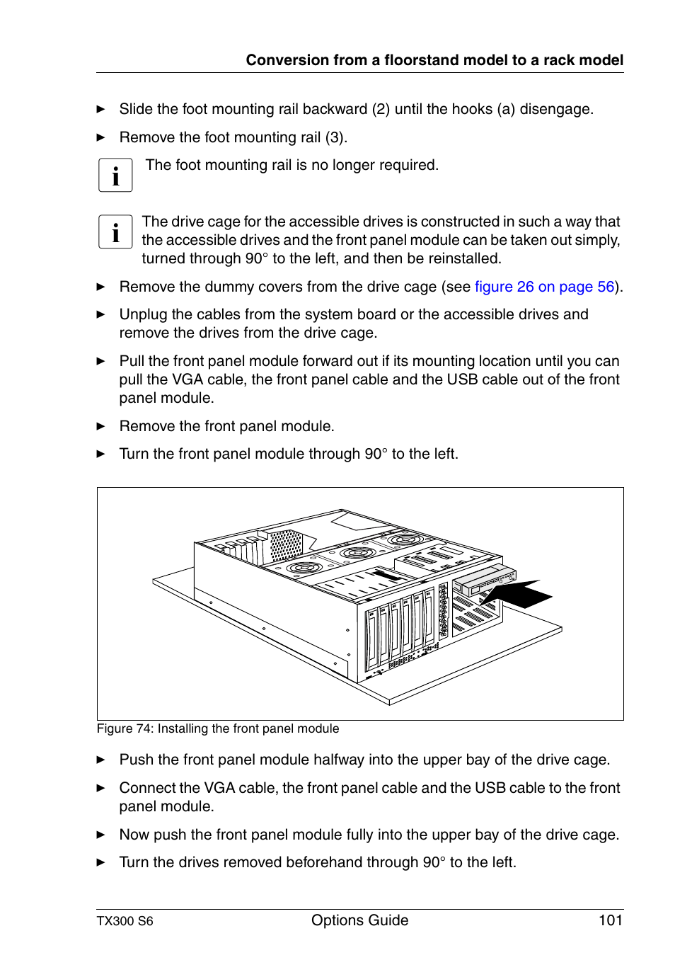 FUJITSU TX300 User Manual | Page 101 / 122