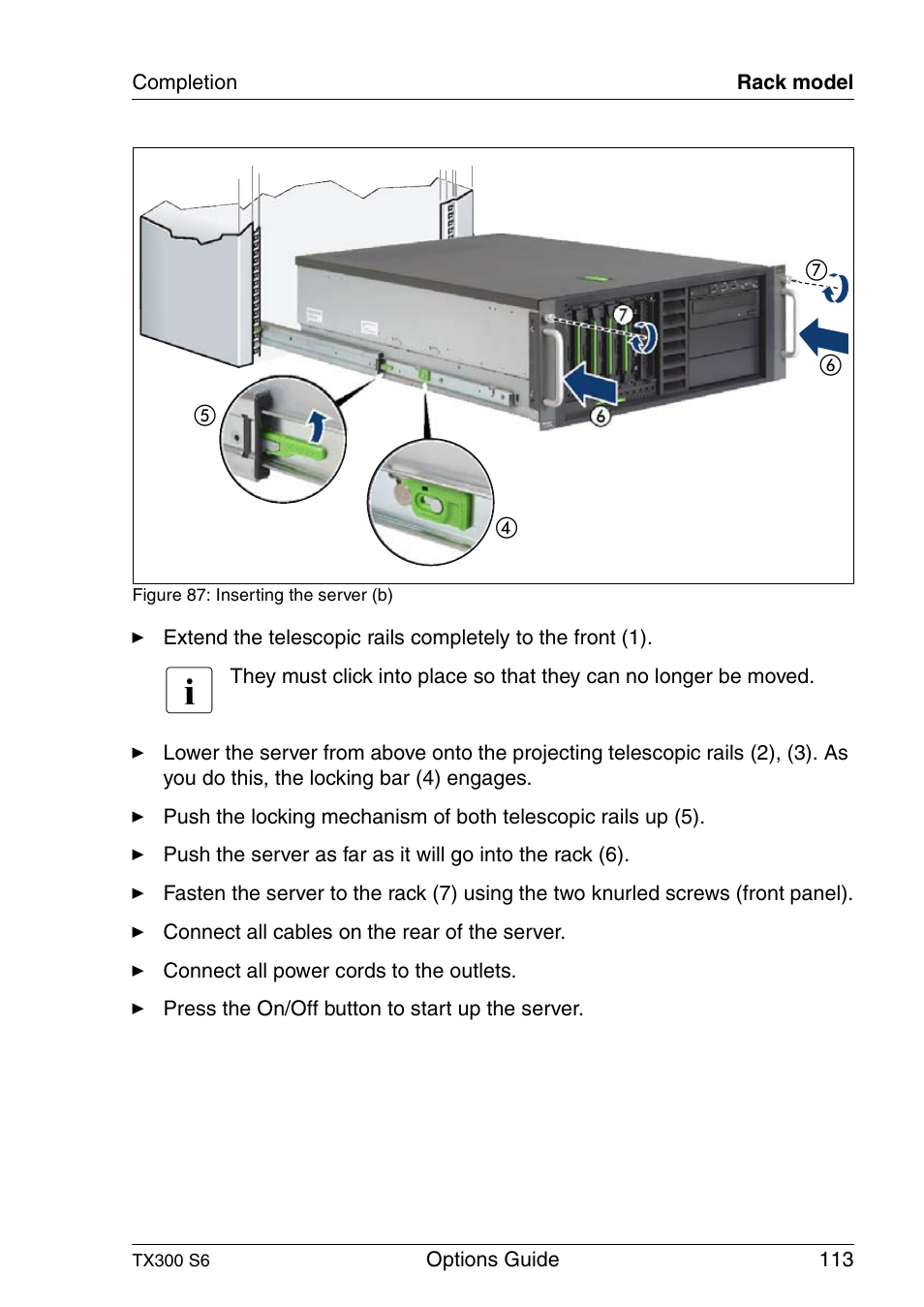 FUJITSU TX300 User Manual | Page 113 / 122