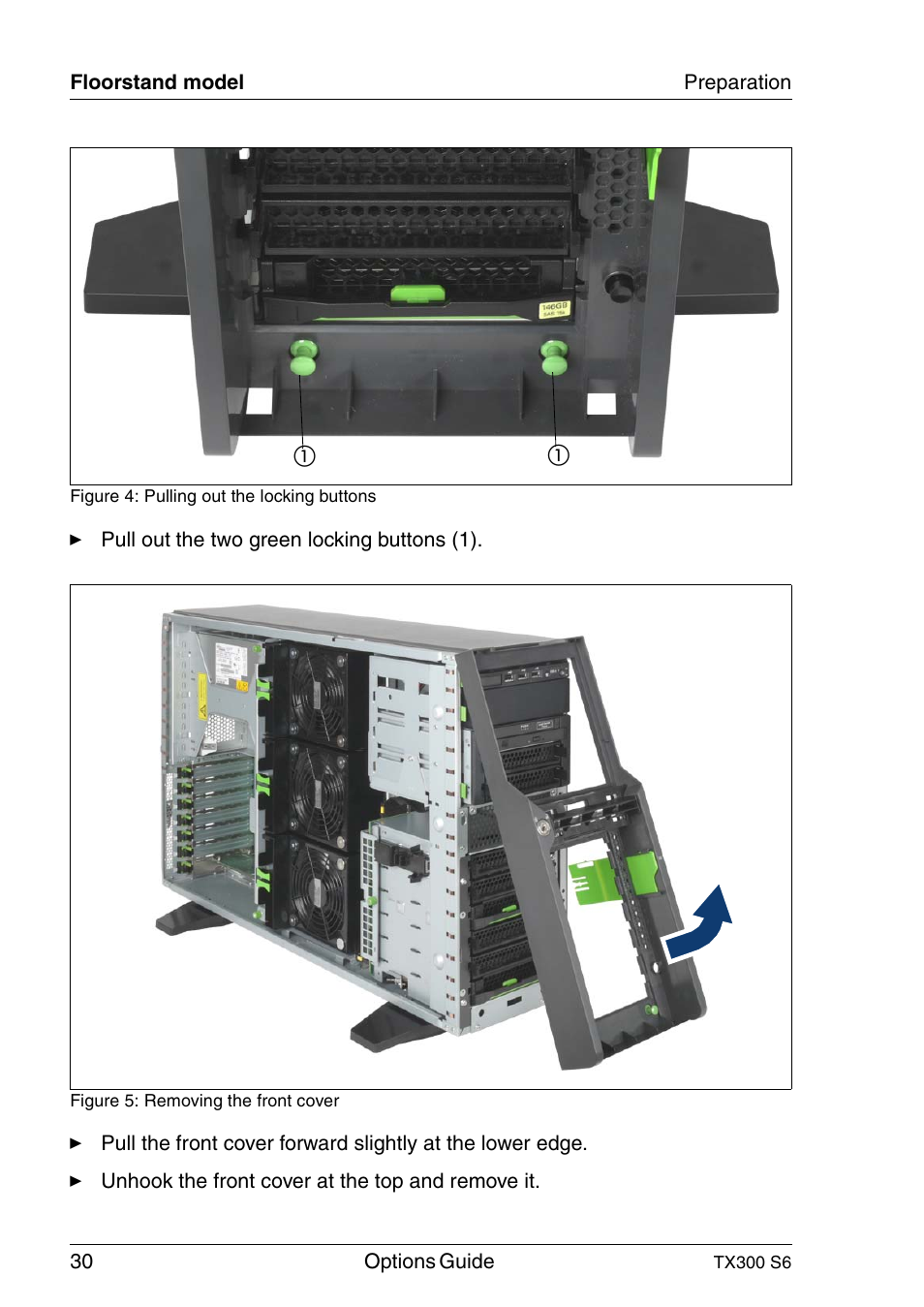 FUJITSU TX300 User Manual | Page 30 / 122