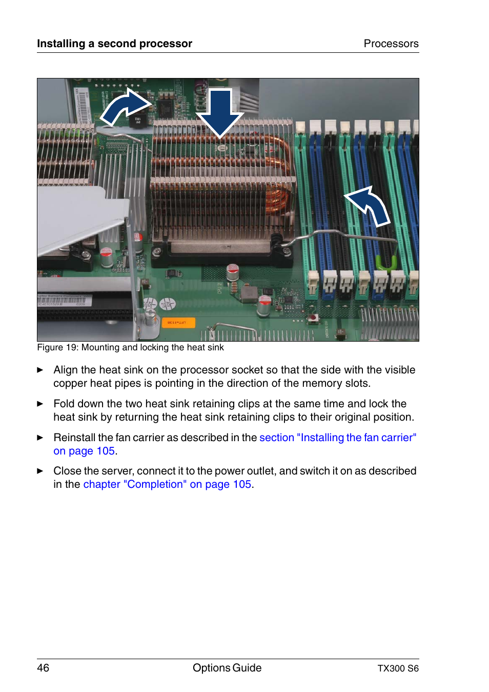 FUJITSU TX300 User Manual | Page 46 / 122