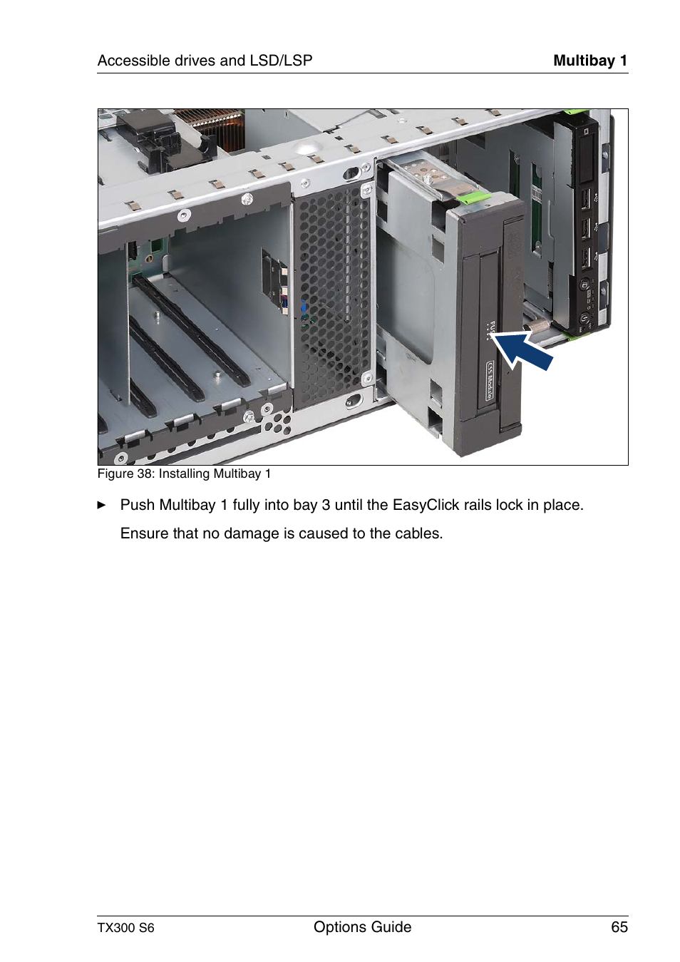 FUJITSU TX300 User Manual | Page 65 / 122