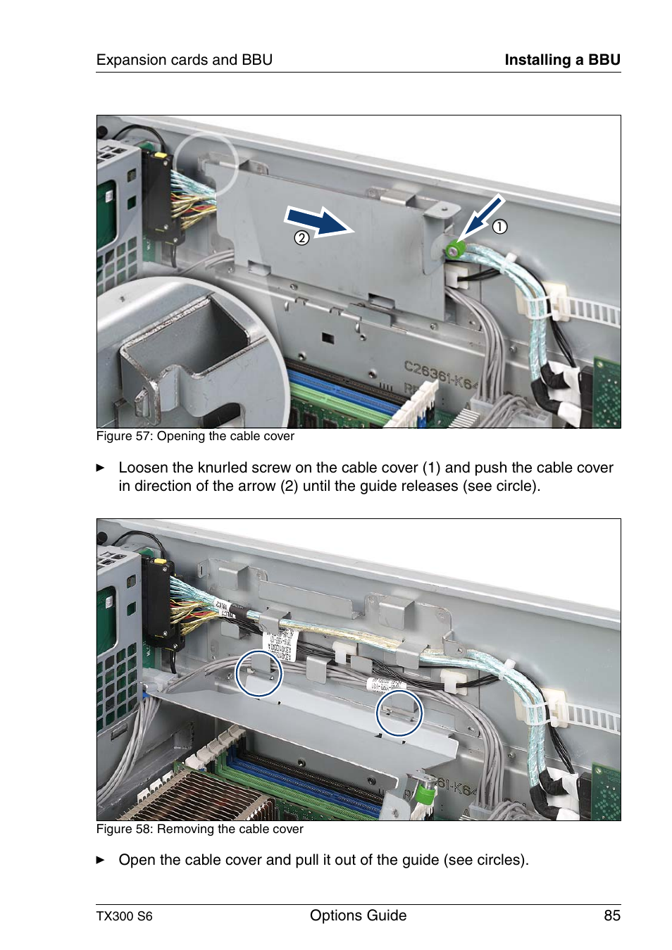 Bed on | FUJITSU TX300 User Manual | Page 85 / 122