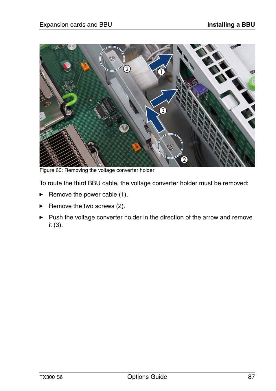 FUJITSU TX300 User Manual | Page 87 / 122