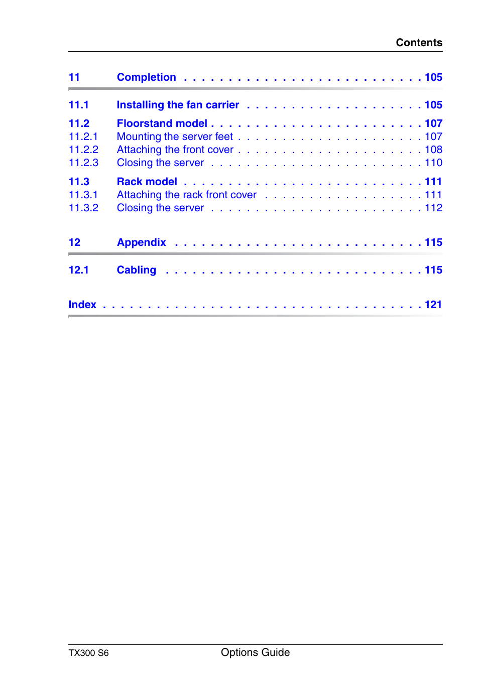 FUJITSU TX300 User Manual | Page 9 / 122