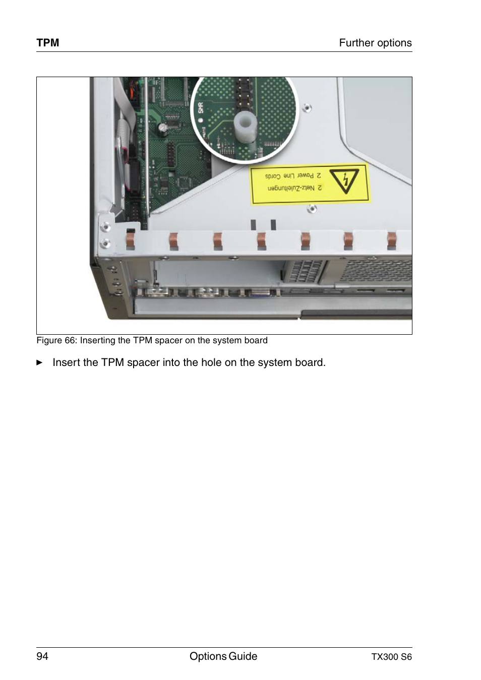 FUJITSU TX300 User Manual | Page 94 / 122