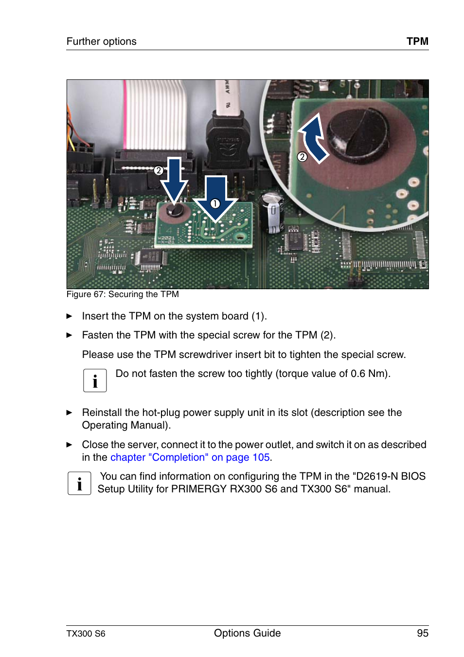 FUJITSU TX300 User Manual | Page 95 / 122