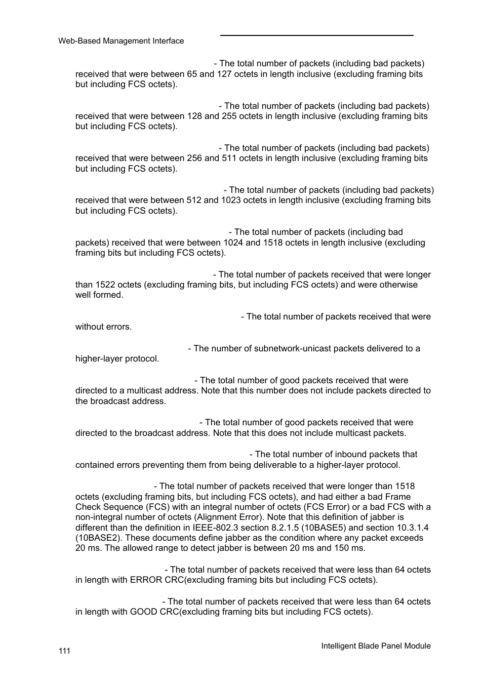 Extended configuration menu | FUJITSU PRIMERGY BX600 User Manual | Page 112 / 288