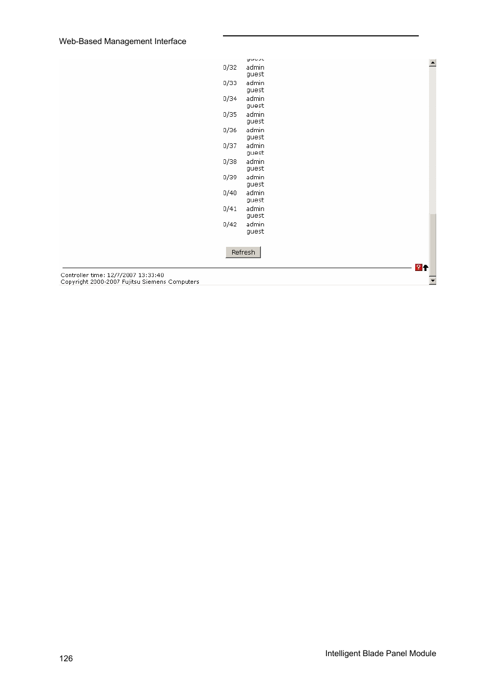 Extended configuration menu | FUJITSU PRIMERGY BX600 User Manual | Page 127 / 288