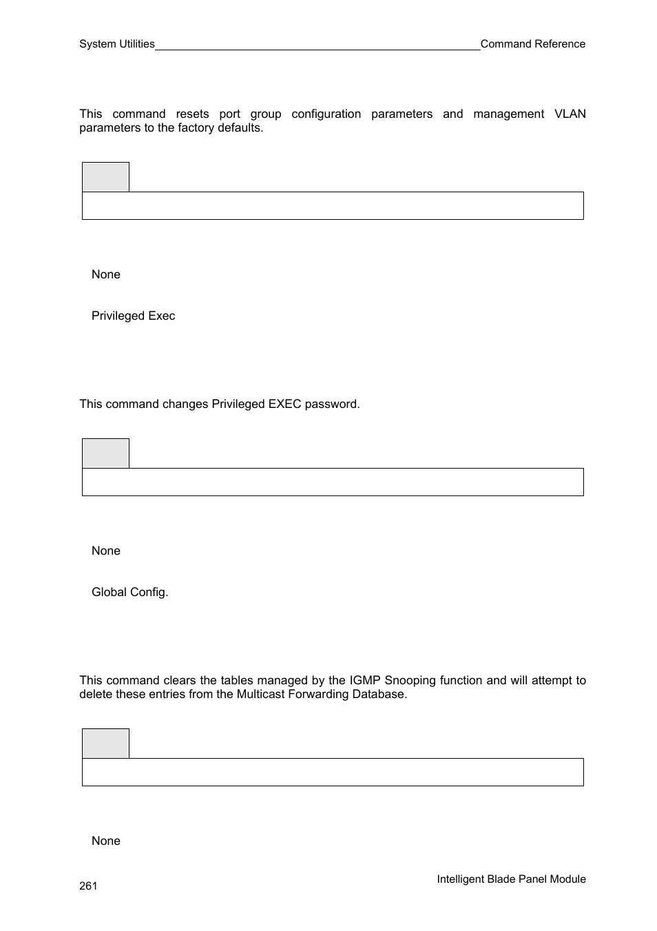 FUJITSU PRIMERGY BX600 User Manual | Page 262 / 288