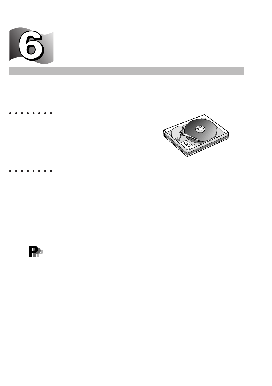 6 hard disk, What is a hard disk, Handling precautions | Hard disk, Point | FUJITSU DESKPOWER 6000 User Manual | Page 28 / 105