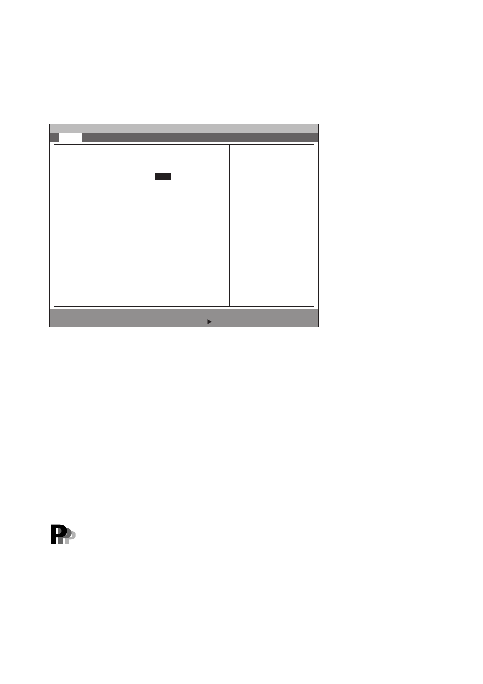 Point, Primary master/save, secondary master/slave menu | FUJITSU DESKPOWER 6000 User Manual | Page 44 / 105