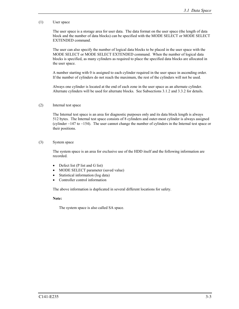 FUJITSU HARD DISK DRIVES MAW3147FC User Manual | Page 41 / 112
