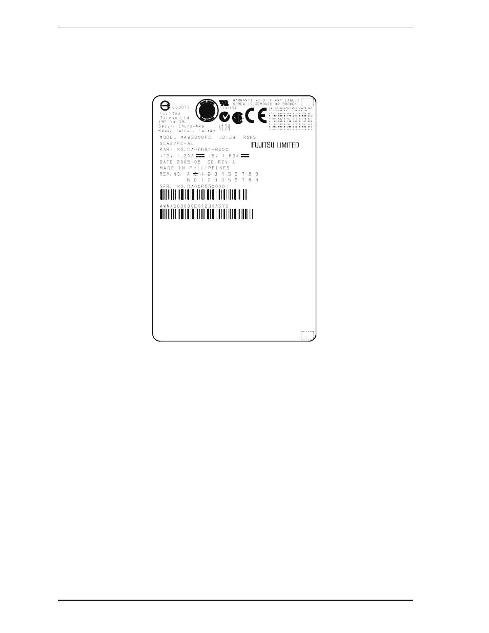 4 revision numbers | FUJITSU HARD DISK DRIVES MAW3147FC User Manual | Page 86 / 112