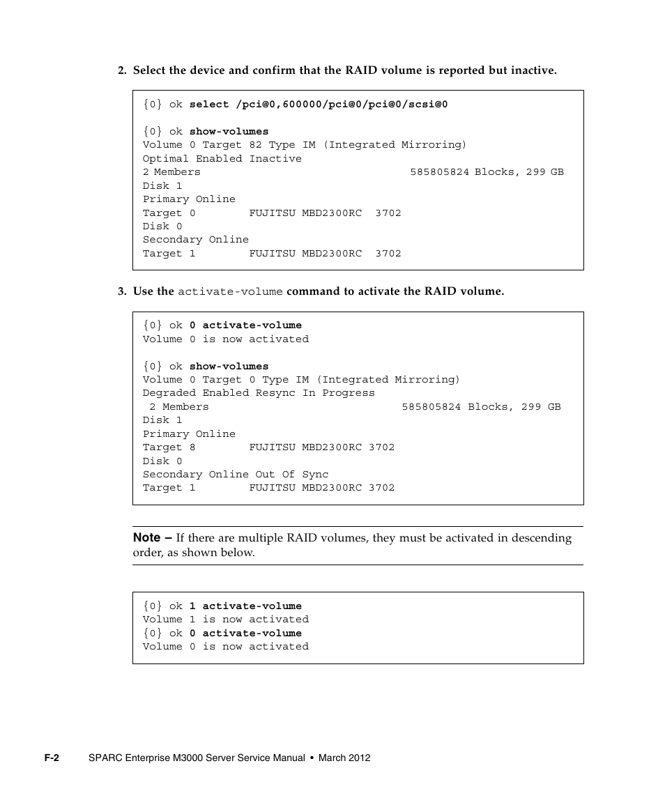 FUJITSU SPARC Enterprise Server M3000 User Manual | Page 196 / 202