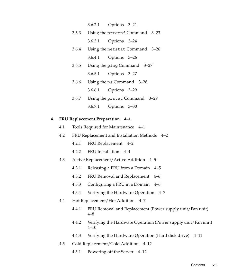 FUJITSU SPARC Enterprise Server M3000 User Manual | Page 7 / 202