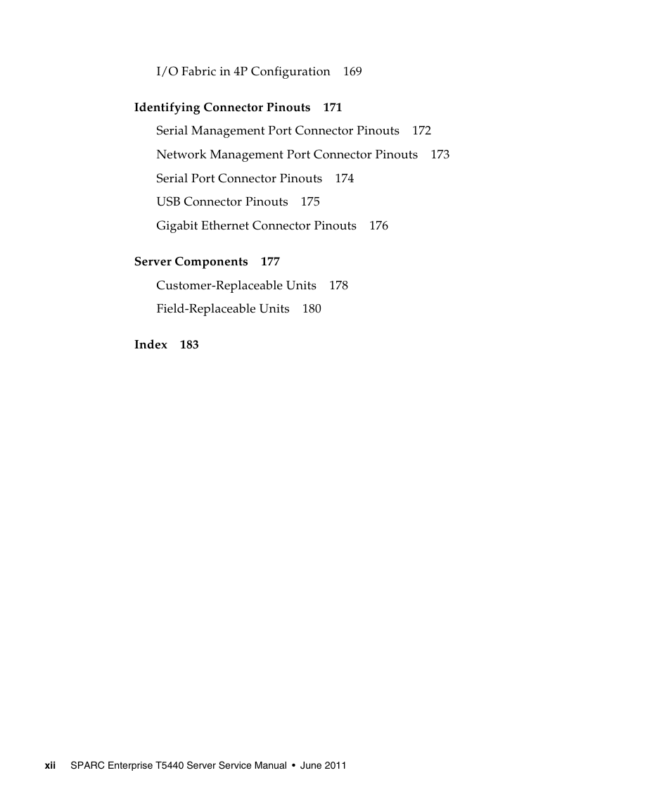 FUJITSU T5440 User Manual | Page 12 / 212