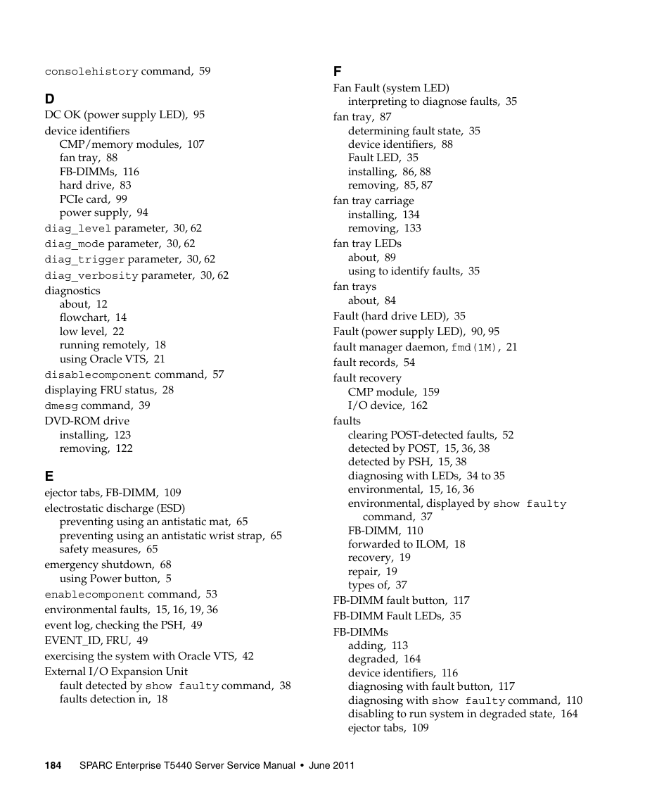FUJITSU T5440 User Manual | Page 206 / 212