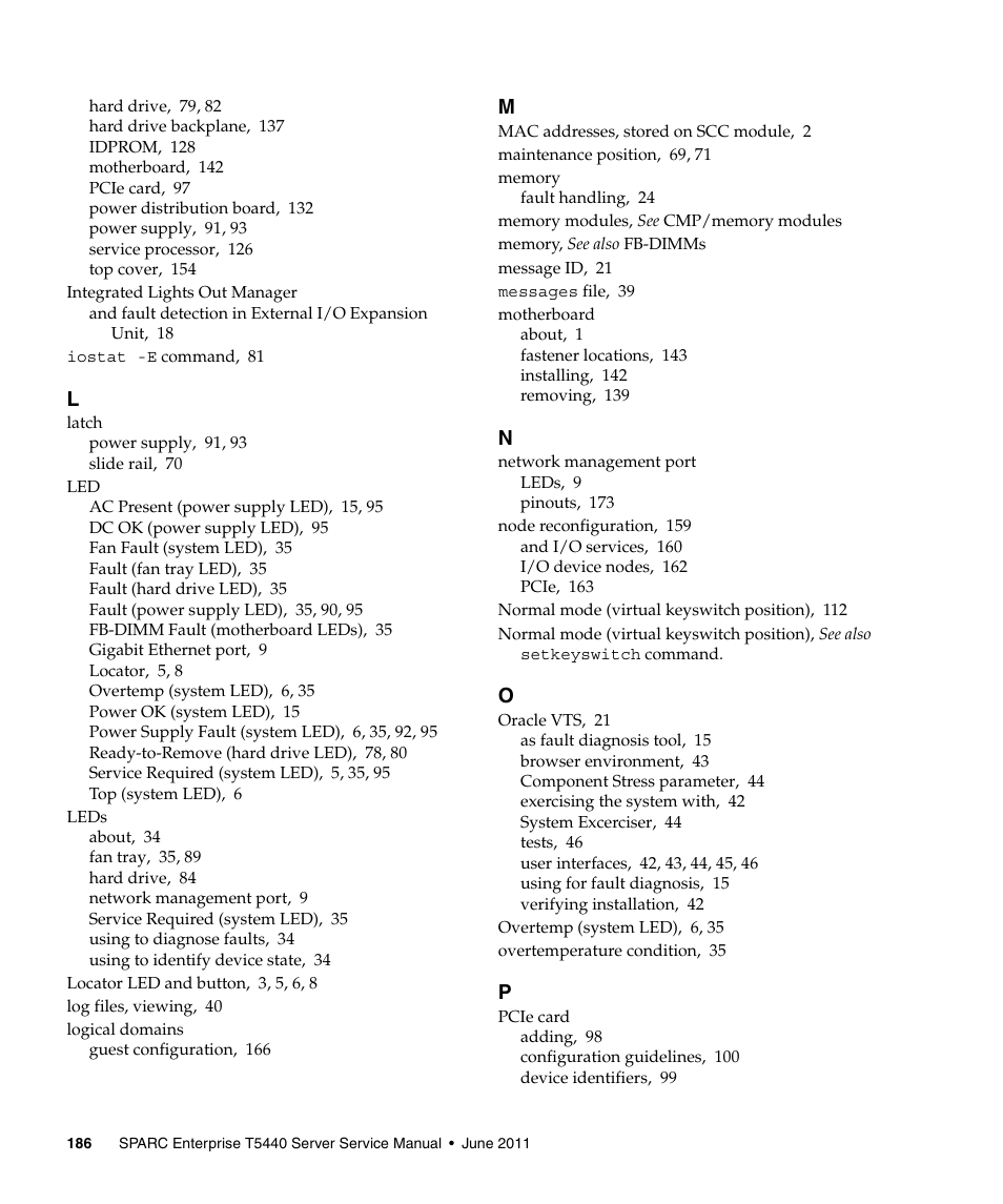 FUJITSU T5440 User Manual | Page 208 / 212