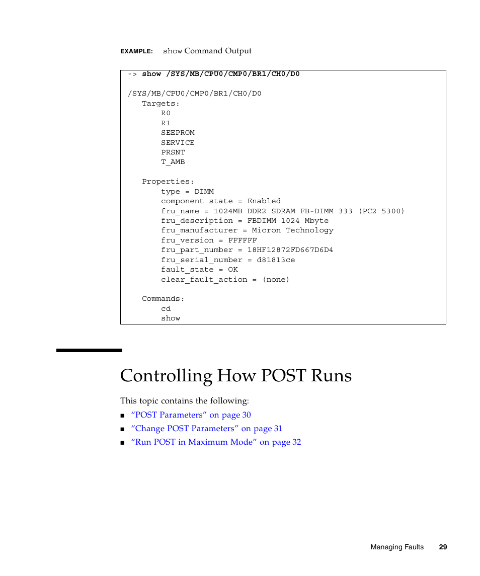 Controlling how post runs | FUJITSU T5440 User Manual | Page 51 / 212