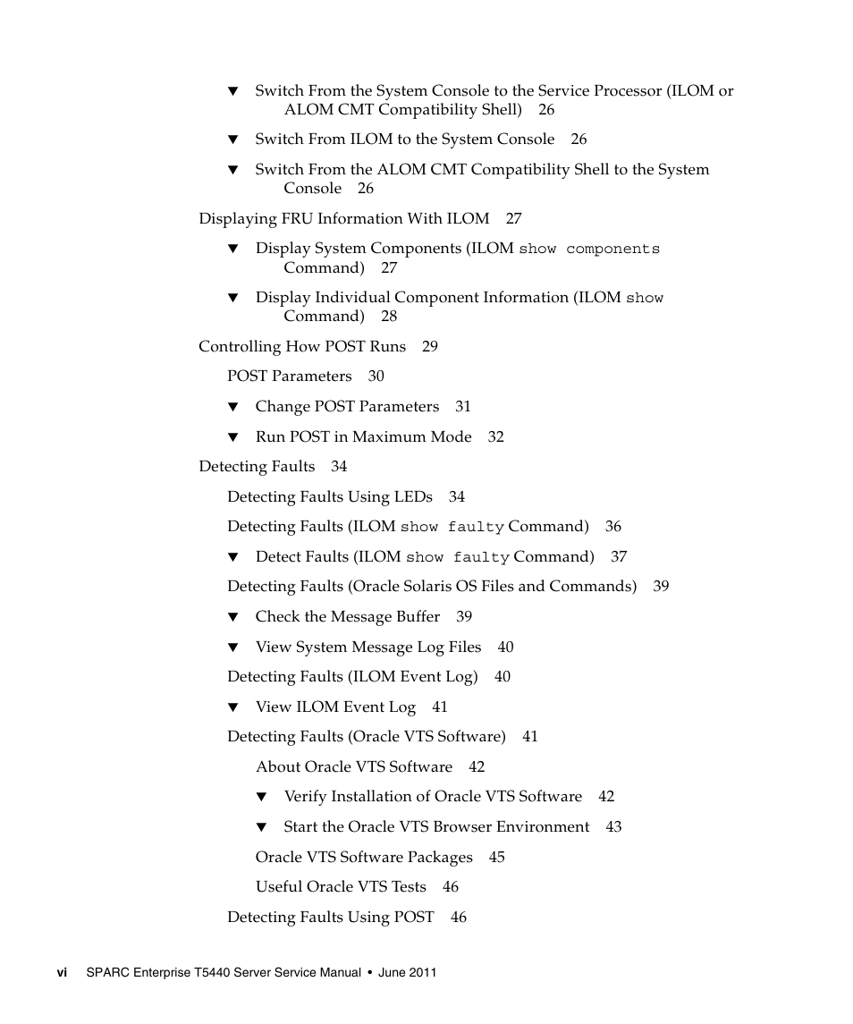 FUJITSU T5440 User Manual | Page 6 / 212