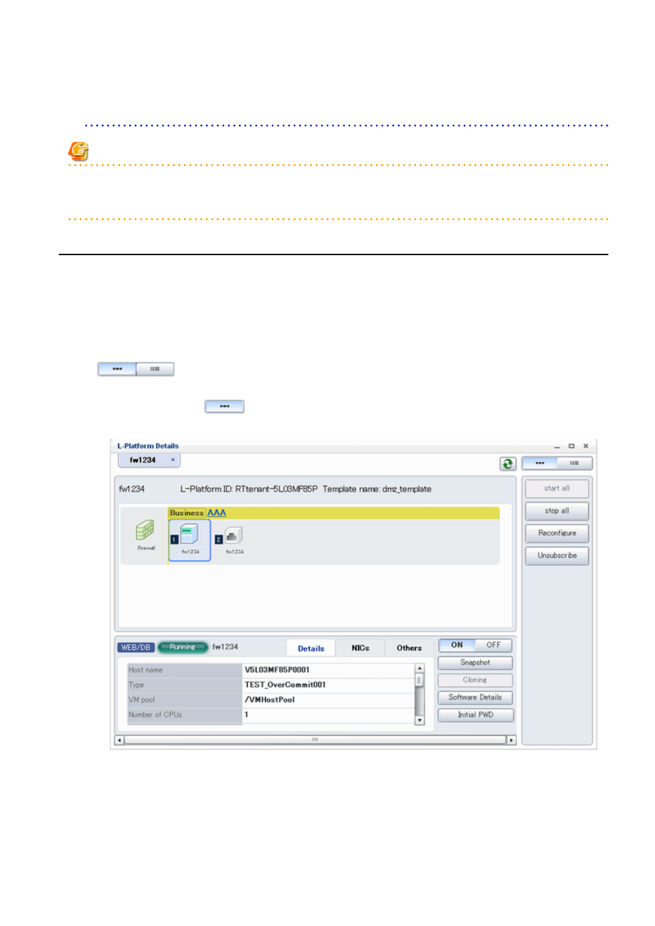 2 l-platform detailed information display, Refer to | FUJITSU Service View Resource Orchestrator Cloud Edition V3.0.0 User Manual | Page 51 / 102
