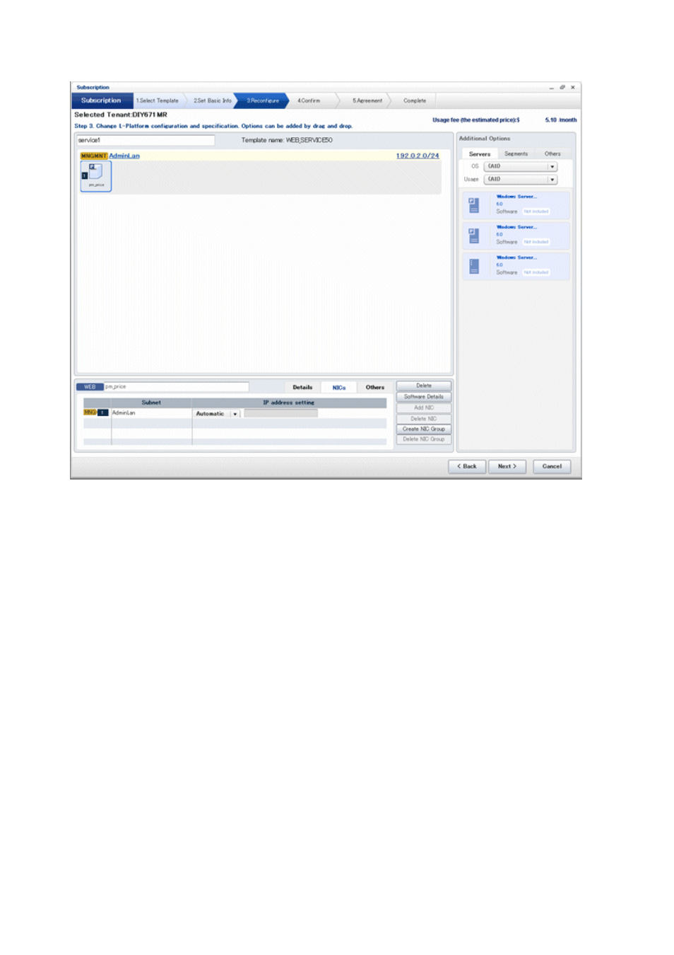 FUJITSU Service View Resource Orchestrator Cloud Edition V3.0.0 User Manual | Page 80 / 102