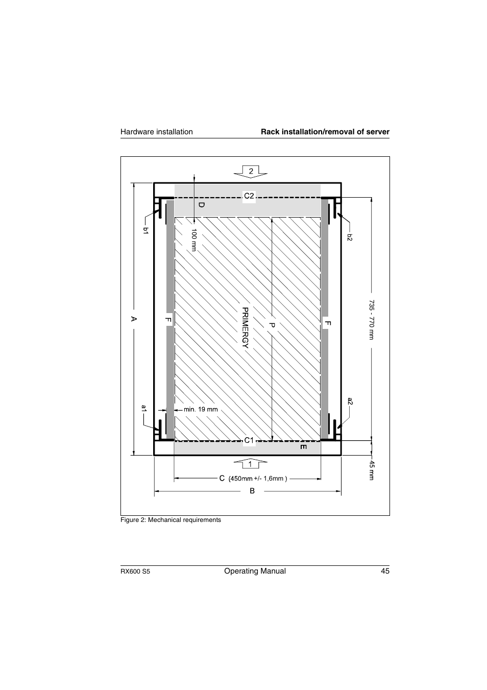 FUJITSU PRIMERGY RX600 S5 User Manual | Page 45 / 148