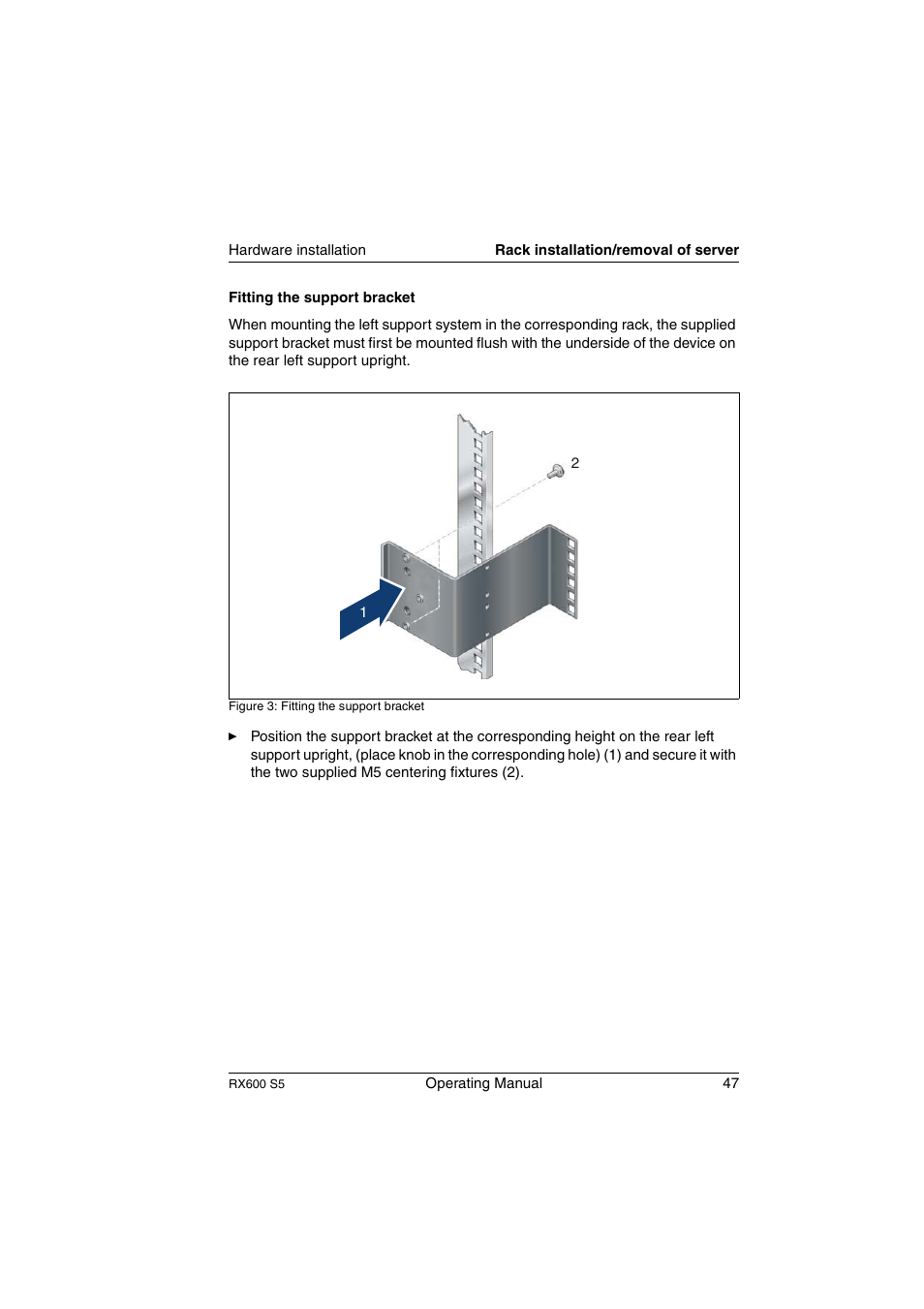 FUJITSU PRIMERGY RX600 S5 User Manual | Page 47 / 148