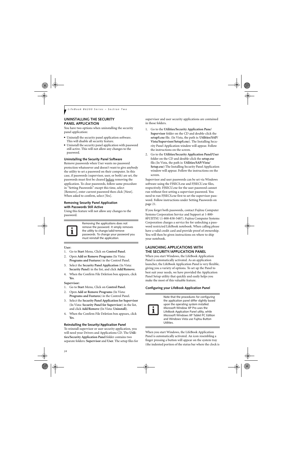 FUJITSU B6220 User Manual | Page 32 / 128