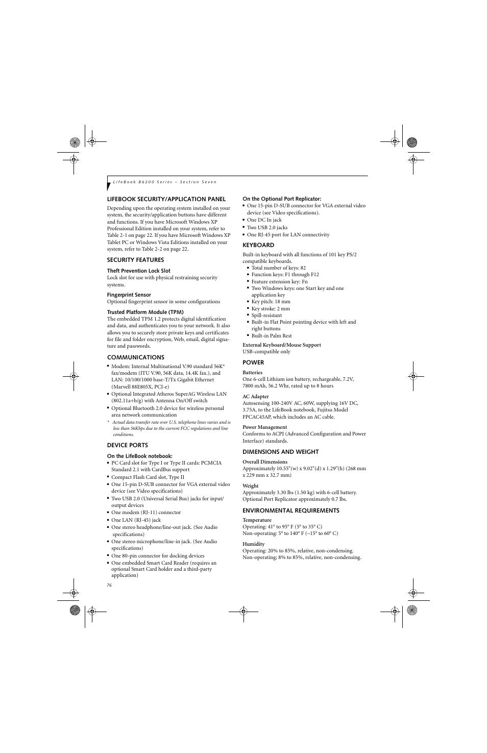 FUJITSU B6220 User Manual | Page 84 / 128