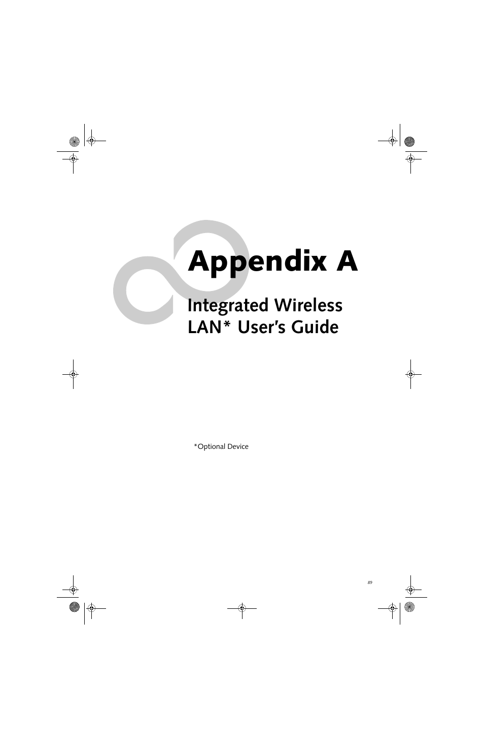 Appendix a, Integrated wireless lan* user’s guide | FUJITSU B6220 User Manual | Page 97 / 128