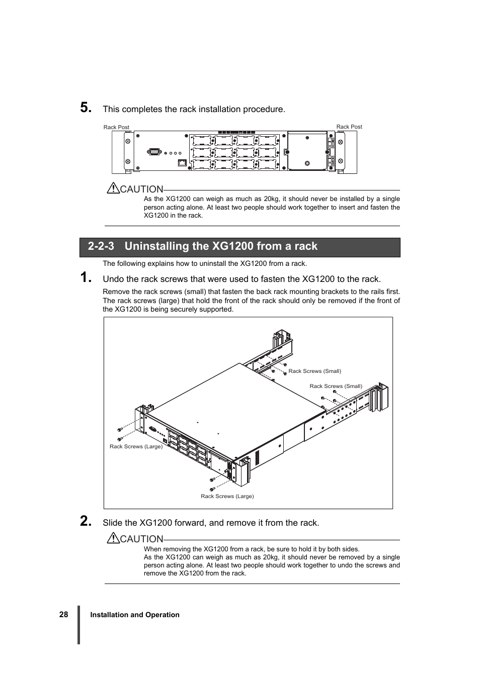 FUJITSU XG1200 User Manual | Page 29 / 40