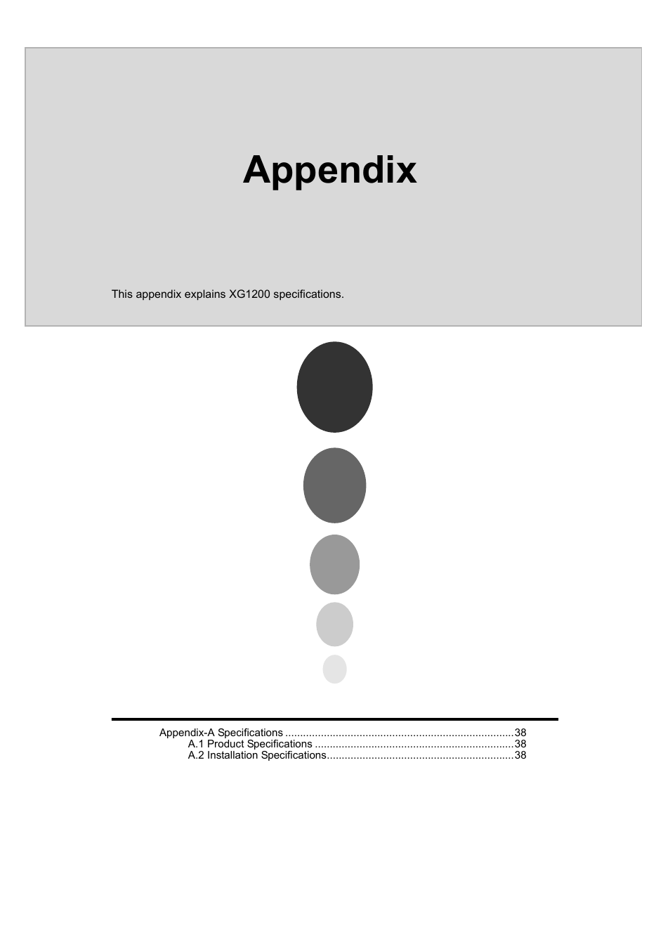 Appendix | FUJITSU XG1200 User Manual | Page 38 / 40