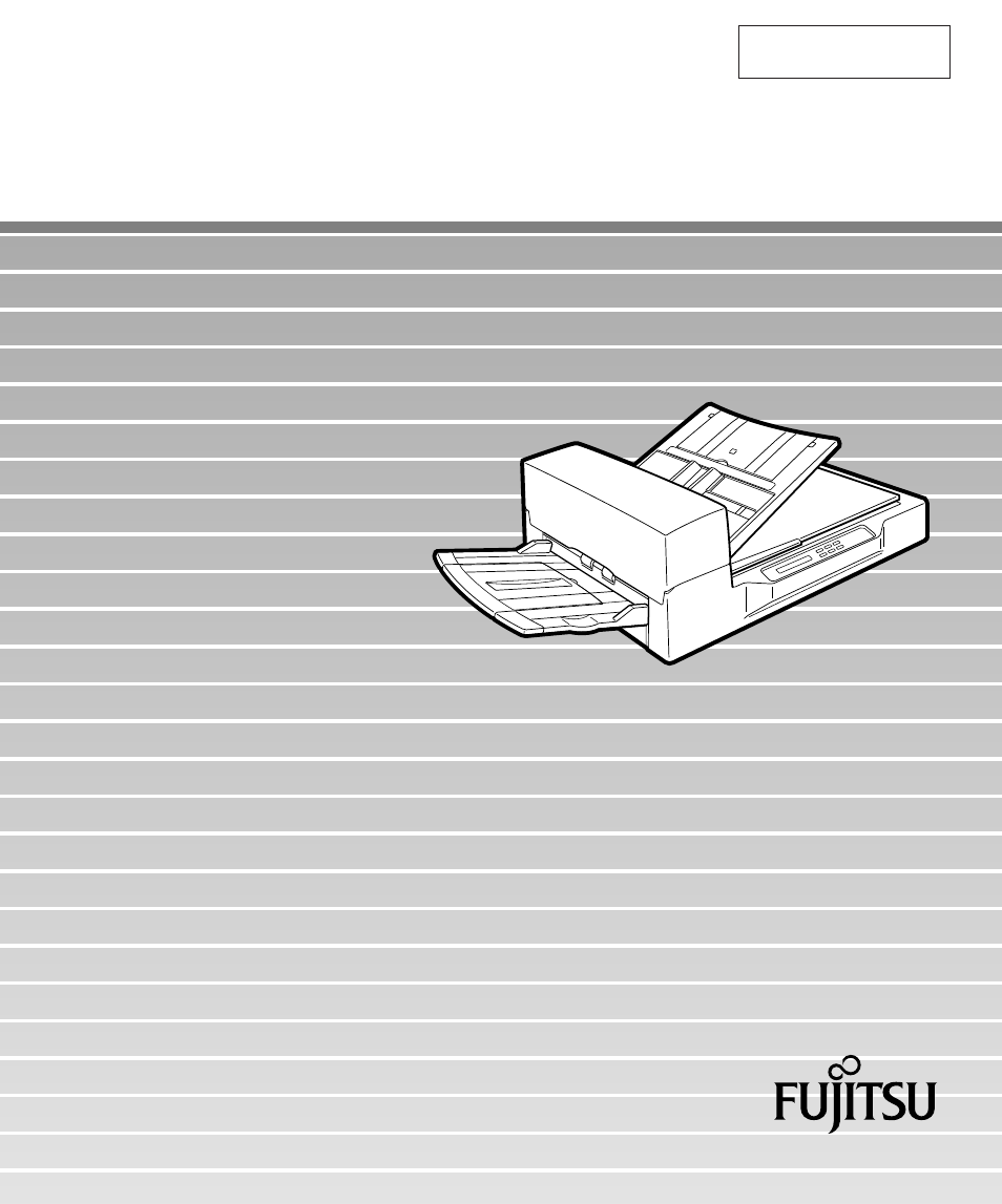 FUJITSU M3097DE User Manual | 70 pages