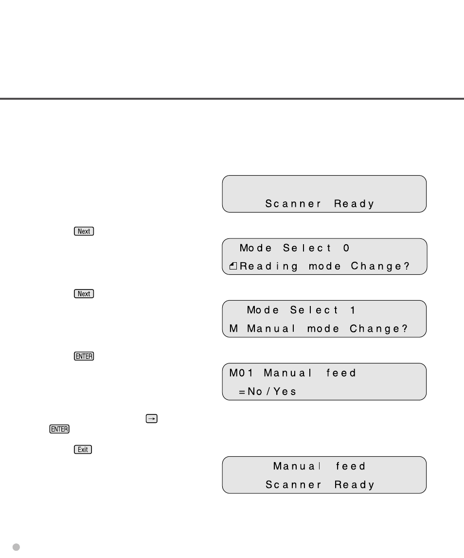 Manual feed mode setting, Manual feed mode setting -8 | FUJITSU M3097DE User Manual | Page 38 / 70