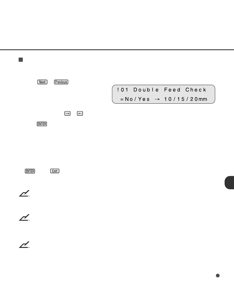 Setting double feed detection | FUJITSU M3097DE User Manual | Page 52 / 70