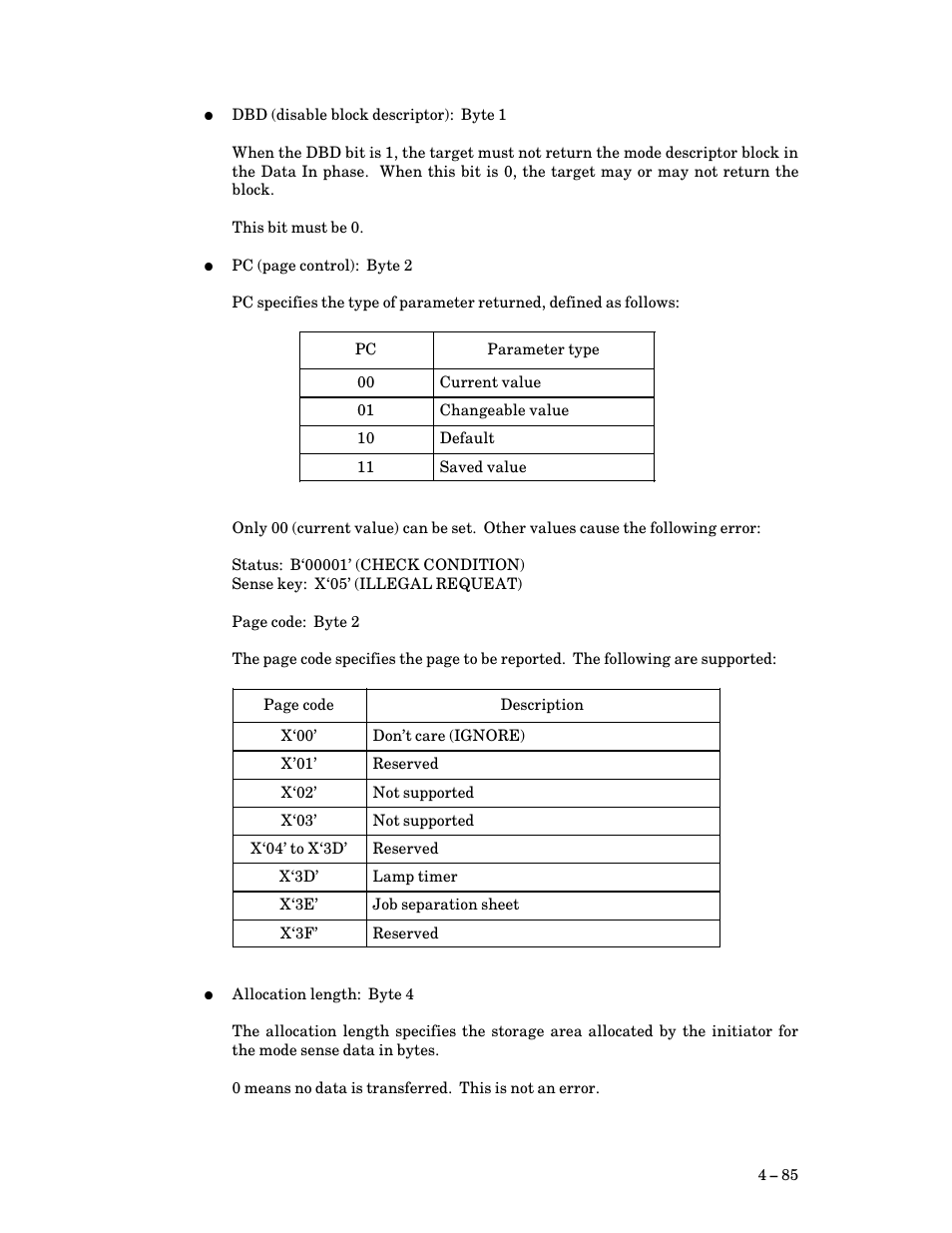 FUJITSU M3097G User Manual | Page 110 / 163