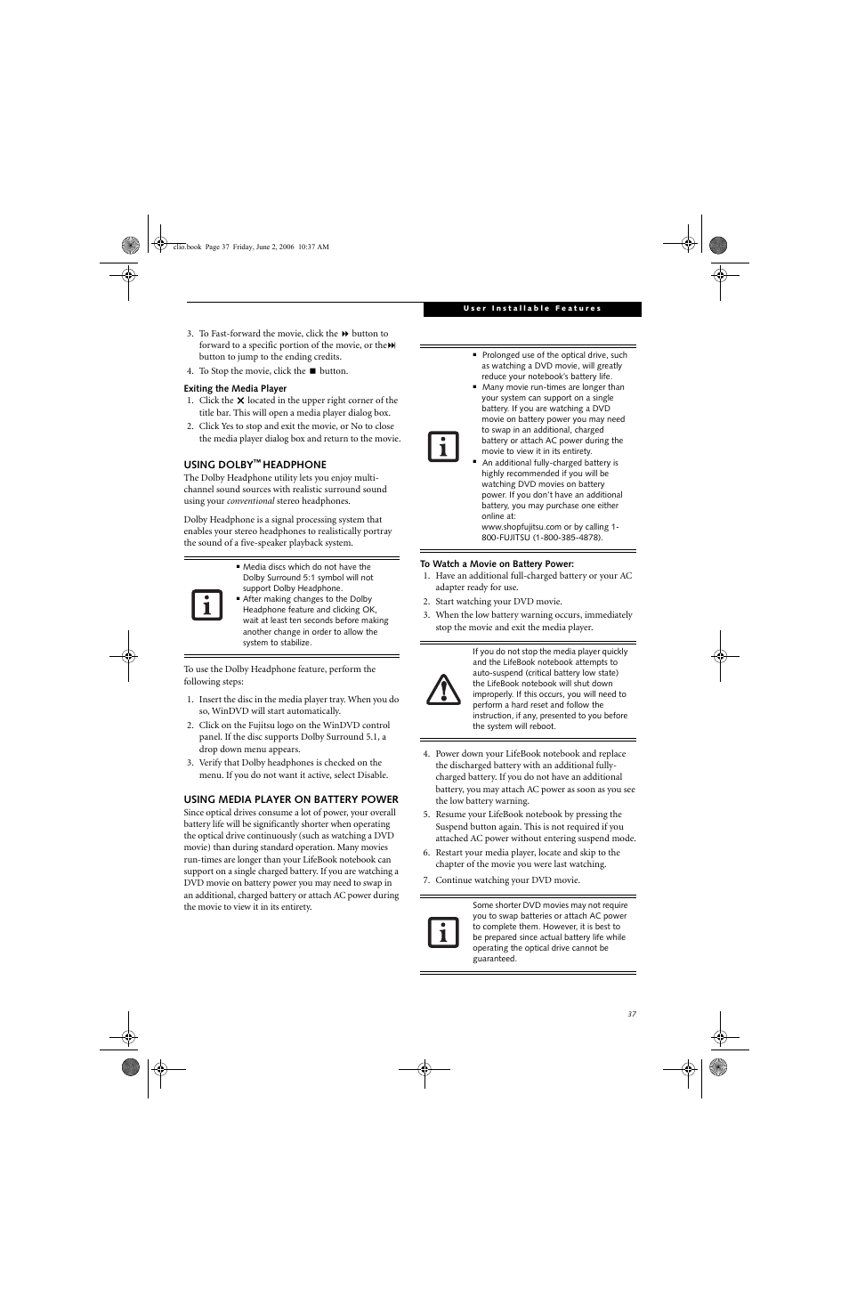 FUJITSU C1410 User Manual | Page 47 / 112