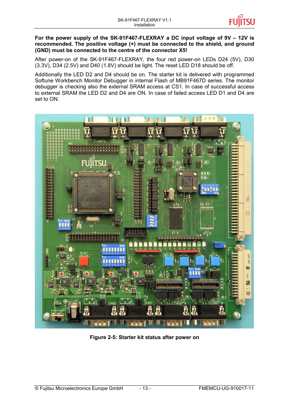 FUJITSU MB91460 SERIES User Manual | Page 13 / 73