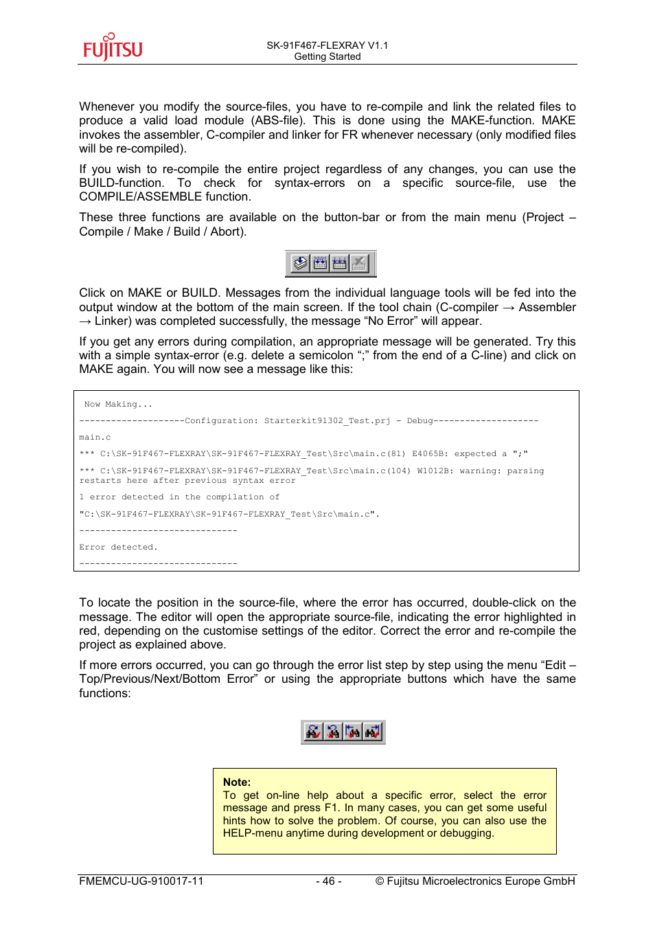 FUJITSU MB91460 SERIES User Manual | Page 46 / 73