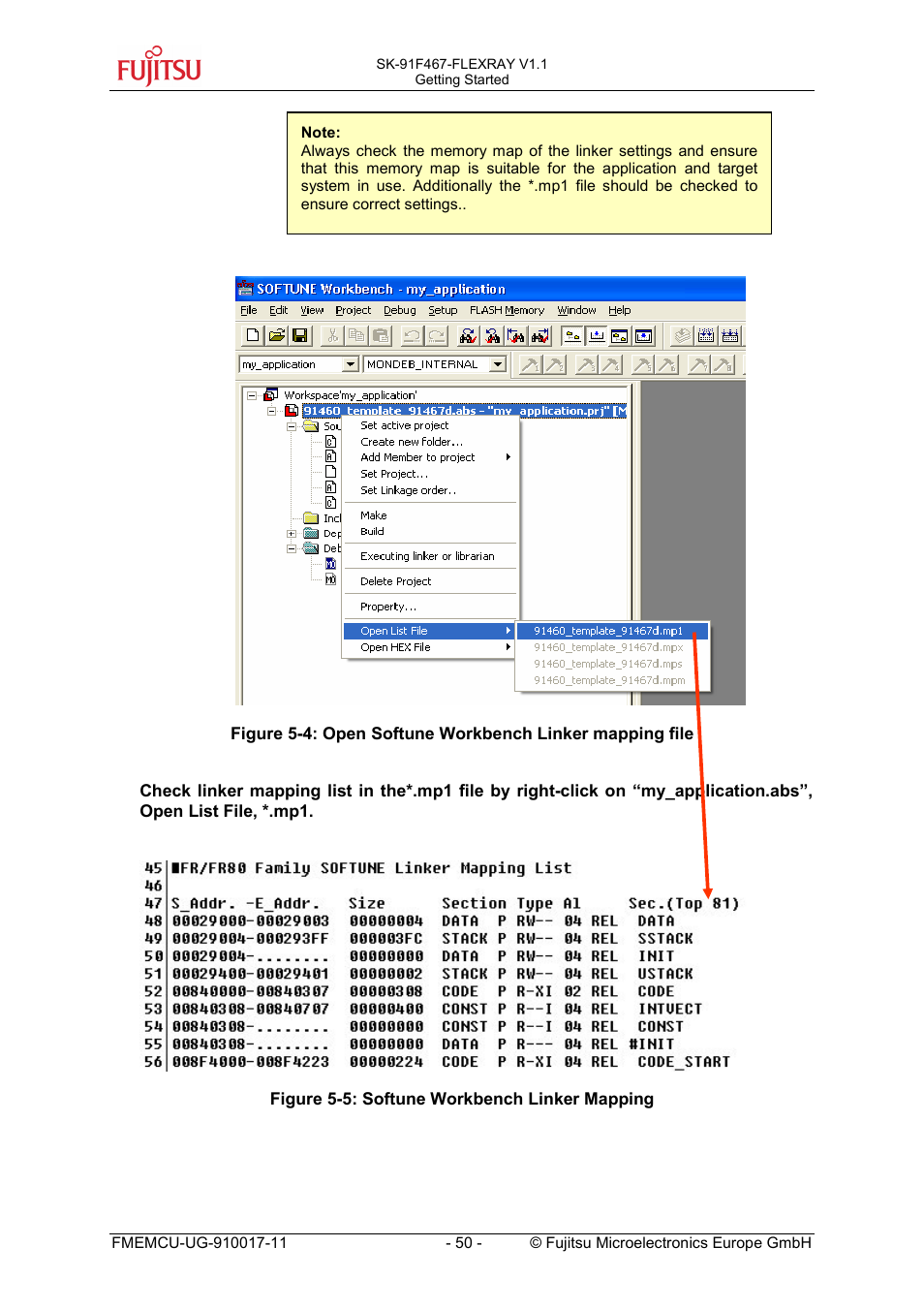 FUJITSU MB91460 SERIES User Manual | Page 50 / 73