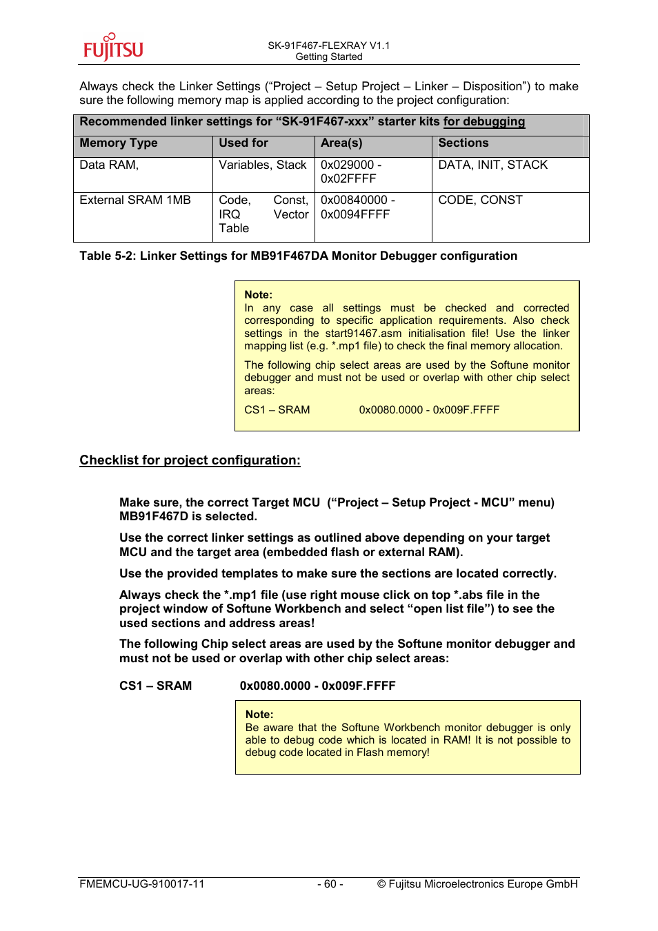 FUJITSU MB91460 SERIES User Manual | Page 60 / 73