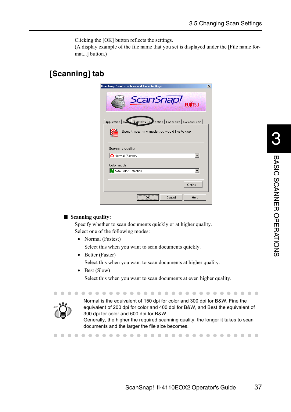 Scanning] tab | FUJITSU SCANSNAP! FI-4110EOX2 User Manual | Page 53 / 97