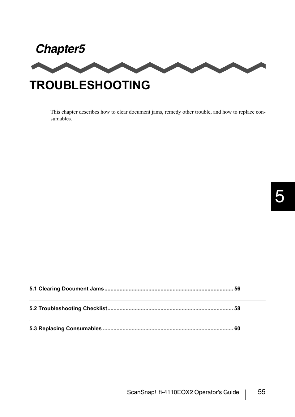 Chapter5 troubleshooting | FUJITSU SCANSNAP! FI-4110EOX2 User Manual | Page 71 / 97