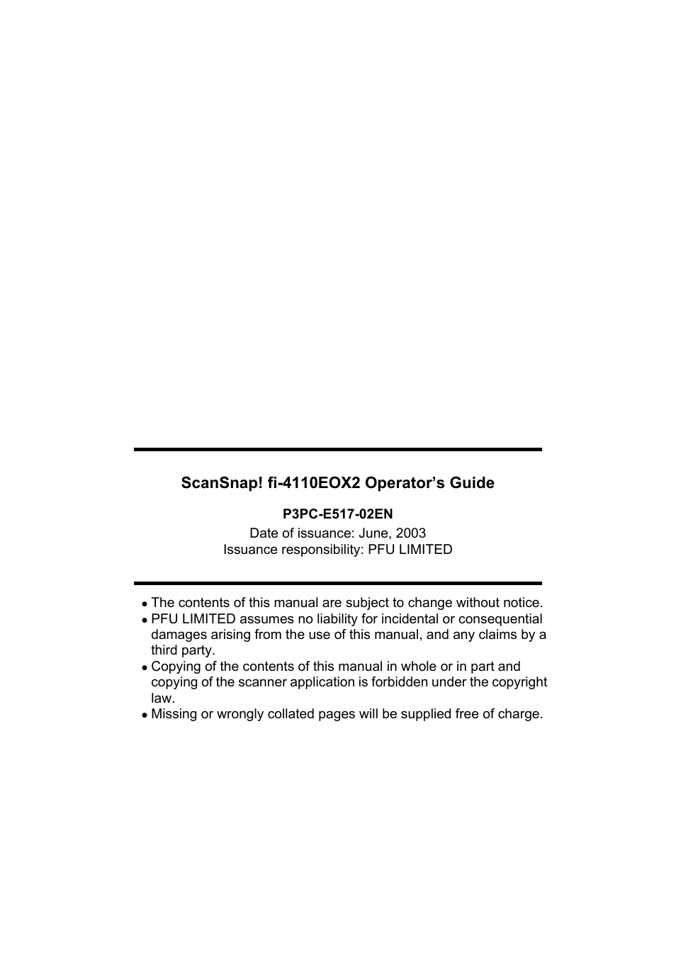 FUJITSU SCANSNAP! FI-4110EOX2 User Manual | Page 97 / 97