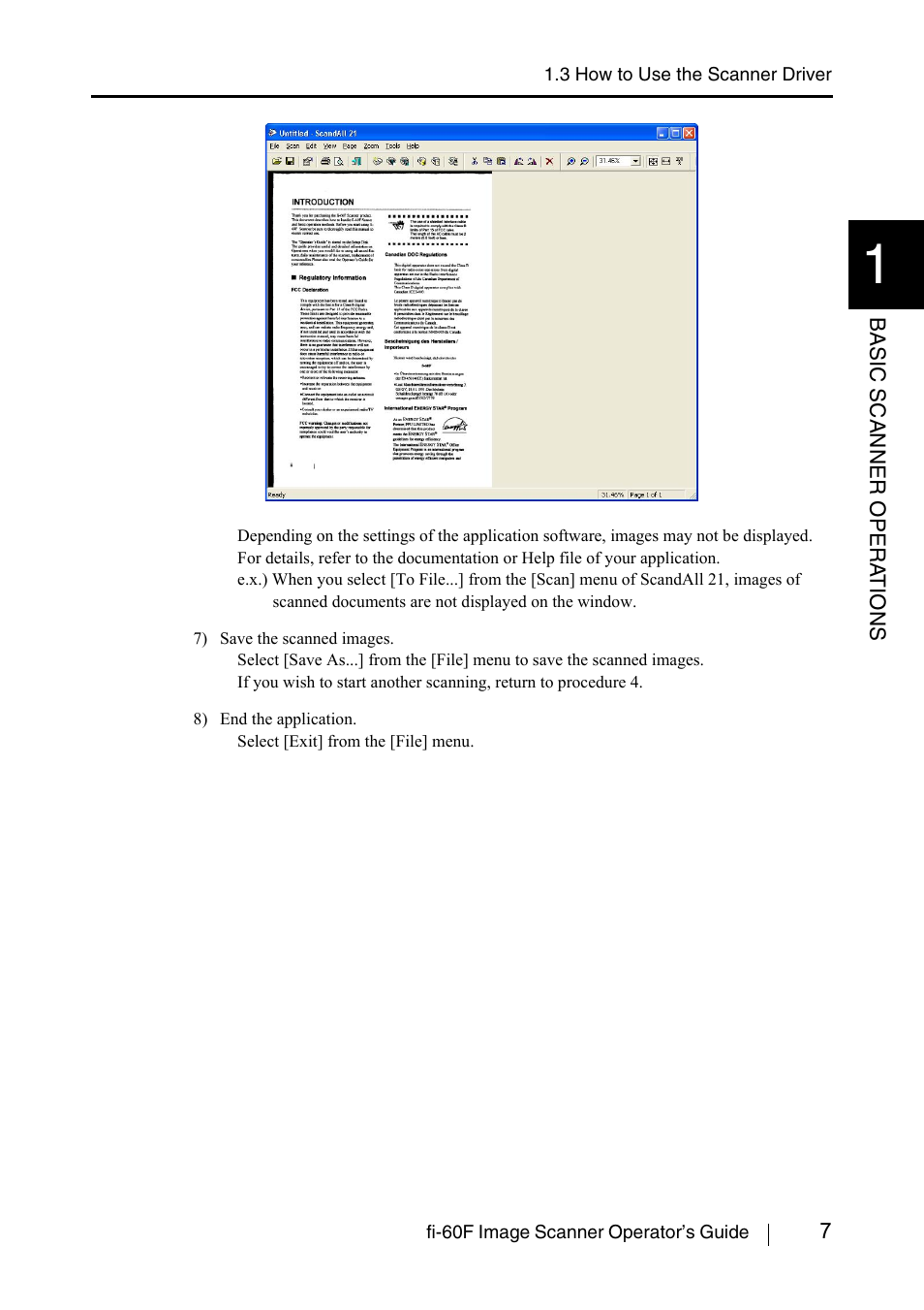 FUJITSU fi-60F User Manual | Page 21 / 55