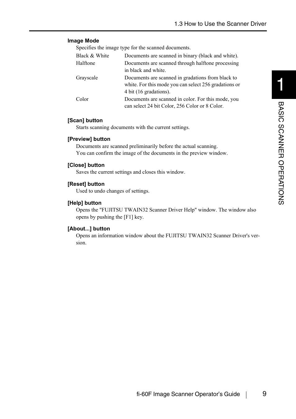 FUJITSU fi-60F User Manual | Page 23 / 55